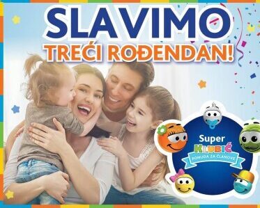 SUPER KLUBIĆ SLAVI TREĆI ROĐENDAN I NAGRAĐUJE